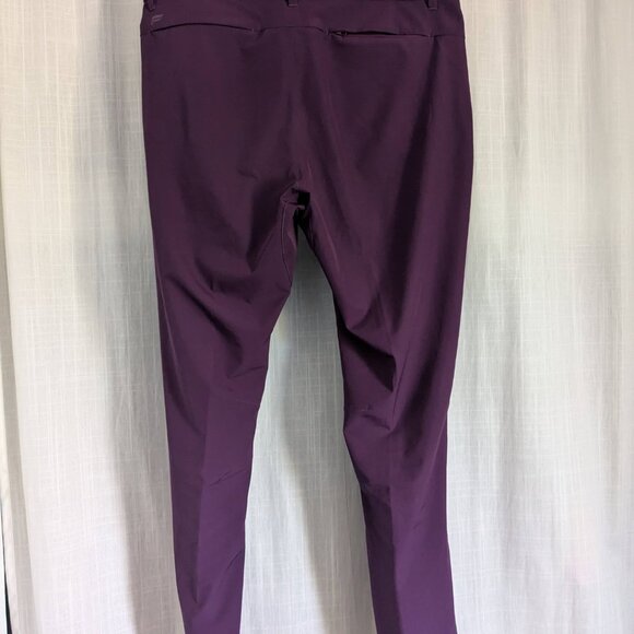 Fabletics "The Only" 4-way Stretch Pant, Purple (rare color), 34 X 32 - Picture 6 of 17